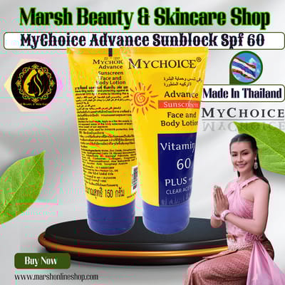 👉🔰MyChoice Advance Sunblock Spf 60 PA ++++