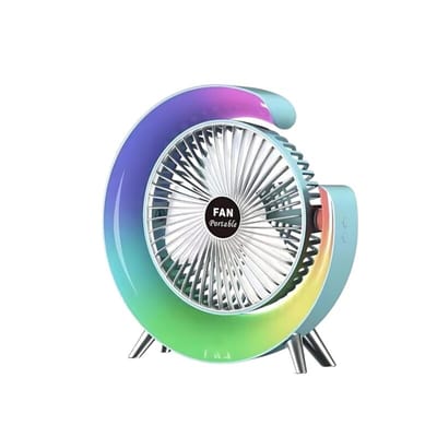 Colorful RGB Desk Fan