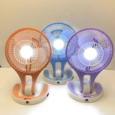 JY Super lithium rechargeable mini table fan - Image 2