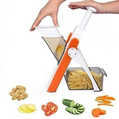 Vegetable Chopper with Mandoline Slicer. - Image 1