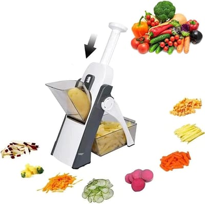 Vegetable Chopper with Mandoline Slicer. - Image 2