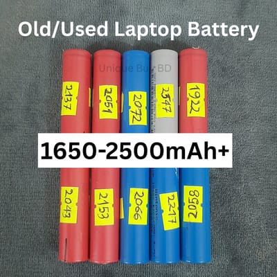 1300-2500mAh Capacity Tested Used or Old Laptop Battery