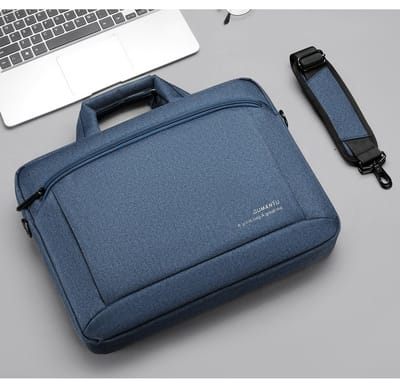 15 Inch Laptop Bags Office Documents Storage Bag Travel ( Blue ) - Image 2