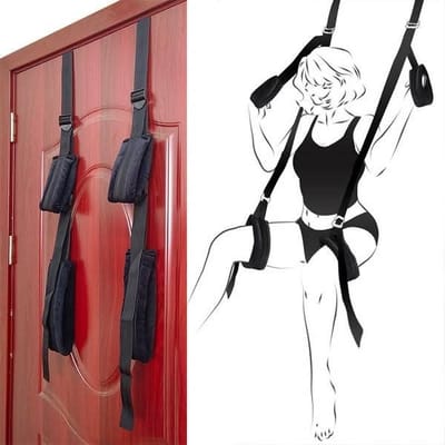 Adjustable Door Sex Swing with Padded Straps - Image 1