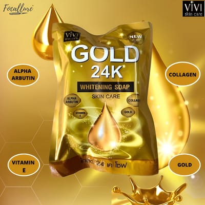 VIVI Skin Care - Gold 24K Whitening Soap