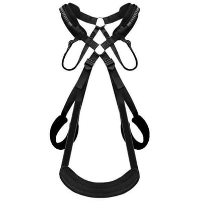 Adjustable BDSM Position Restraint Strap with Neck & Leg Support - Image 2