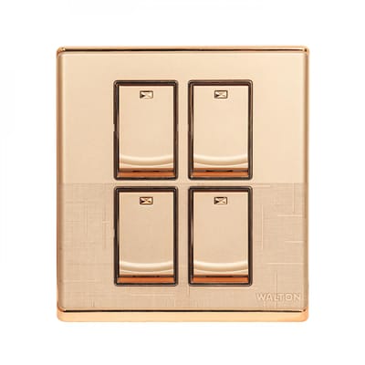 WF4GS1 4 GANG SWITCH - 1 WAY