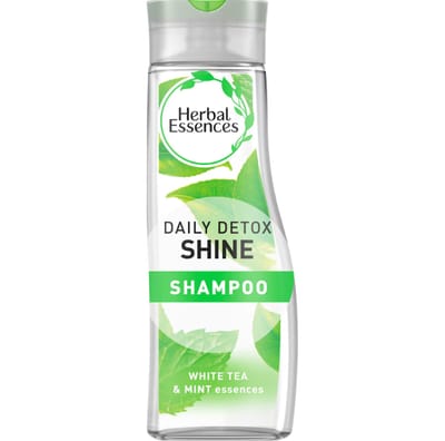 Herbal Essences Daily Detox Shine White Tea & Mint Shampoo, 400ml - Image 1