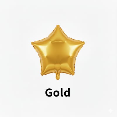 18inch Foil Star Helium Balloons