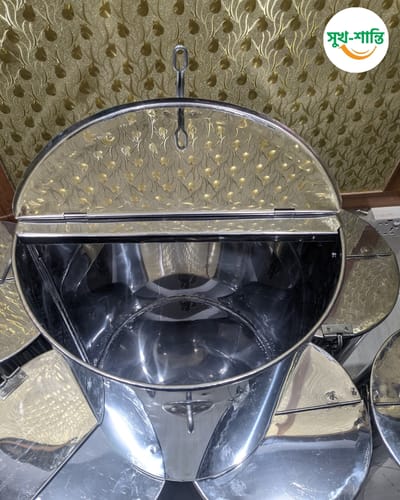 50 KG Stainless Steel Rice Drum - Image 5