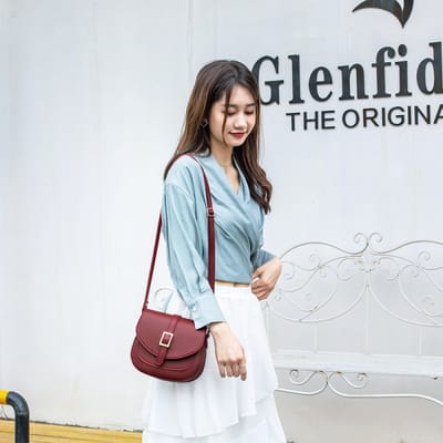 Women's Bag Saddle Bag Simple Korean Style