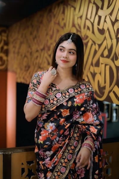 ইস্পাইন সিল্ক শাড়ী - Image 3