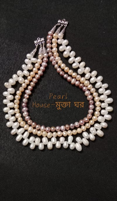 Premium Quality 3 layer Pearl Necklace