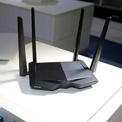 Tenda AC10 AC1200 1200Mbps Dual Band 4 Antenna Gigabit WiFi Router