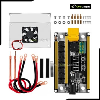 12V 99-Speed Spot Welder DIY Kit | Portable Handheld Mini Battery Spot Welder | Control Board with Case for 18650 Lithium Battery Pack