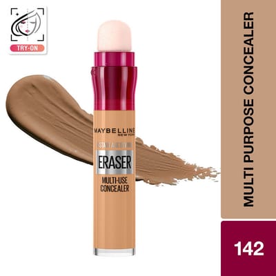 Instant Age Rewind Eraser Concealer-Conceal,Contour,Highlight - 142 Butterscotch - Image 1