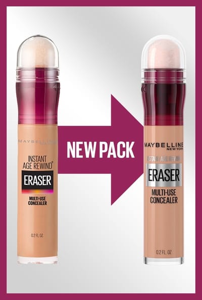 Instant Age Rewind Eraser Concealer-Conceal,Contour,Highlight - 142 Butterscotch - Image 5