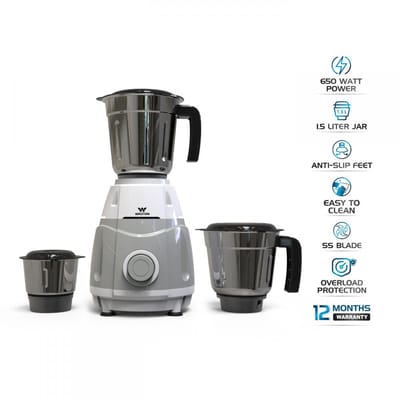 Walton WBL-15G265 650W 3 Jars Mixer Grinder