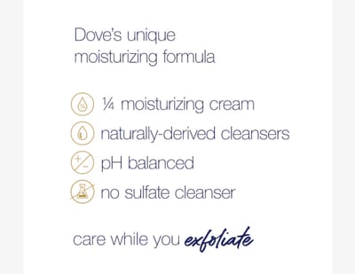 Dove Body Polish Exfoliating Scrub, Moisturizing Shea Butter and Pomegranate Seeds, 298ml - Image 4