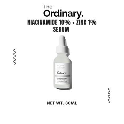 The Ordinary Niacinamide 10% + Zinc 1% Serum – 30ml