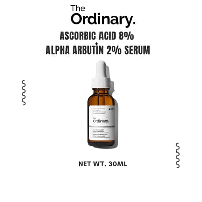 The Ordinary Ascorbic Acid 8% + Alpha Arbutin 2% Serum – 30ml