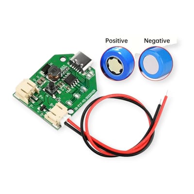 BLDC Fan Control Circuit Board | Type-C Input | 9V–12V Boost Module | 3-Speed Stepless Speed Regulation | Handheld Fan Charging Board S0333