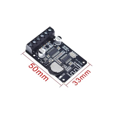 XY-P15W Bluetooth 5.0 Stereo Power Amplifier Board | 10W/15W/20W Dual Channel | 12V/24V Digital Audio Module