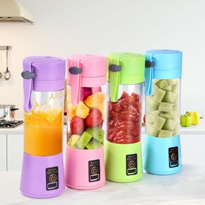USB Rechargable Mini Portable Fruit & Vegetable Blender - Image 5
