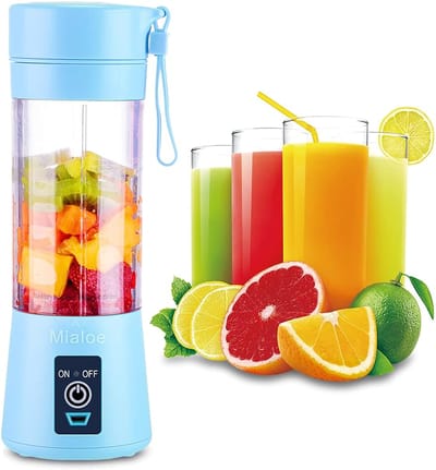 USB Rechargable Mini Portable Fruit & Vegetable Blender - Image 4