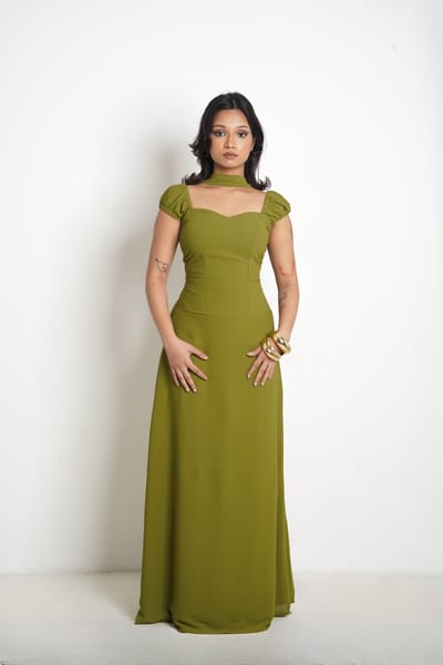 Moss'd Up Dress - Image 5
