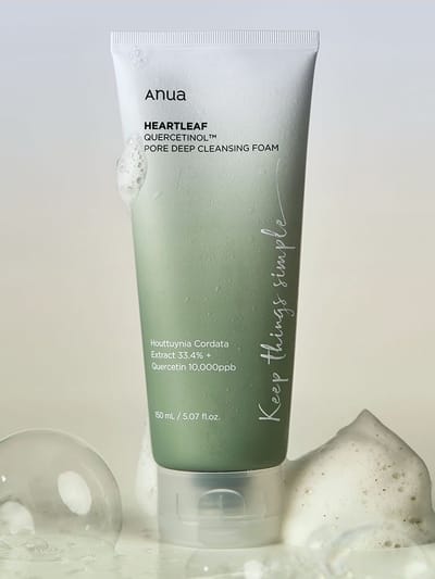 ANUA Heart Leaf Quercetinol Pore Deep Cleansing Foam 150ml - Image 7