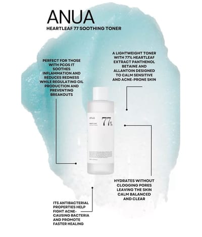 ANUA Heartleaf 77% Soothing Toner 250ml - Image 3