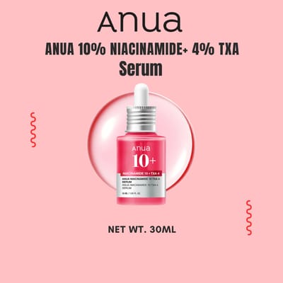Anua Niacinamide 10% + TXA 4% Dark Spot Correcting Serum – 30ml