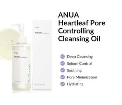 ANUA Heartleaf Pore Control Cleansing Oil - 200ml - Image 3