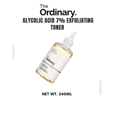 The Ordinary Glycolic Acid 7% Exfoliating Toner – 240ml