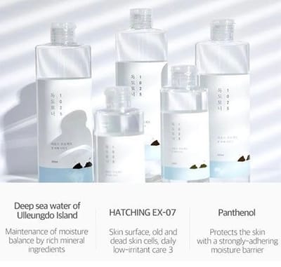 ROUND LAB Dokdo Toner Exfoliating Hydrating Toner 100ml - Image 3