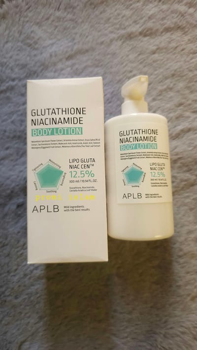 APLB glutathion niacinamide body lotion