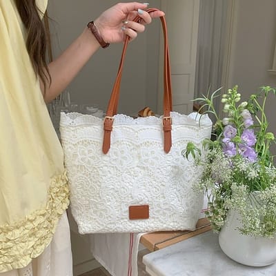 Lace Tote bag