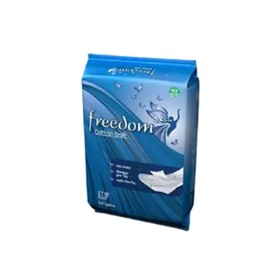 Freedom Cotton Soft Belt System Senitary Napkin 10Pads