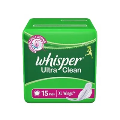 Whisper Ultra Clean XL 15 pads