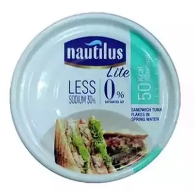 Nautilus Lite Sandwich Tuna In Spring Water 165gm