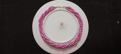 Exclusive Pearl 3 Layer Twice Neckpiece