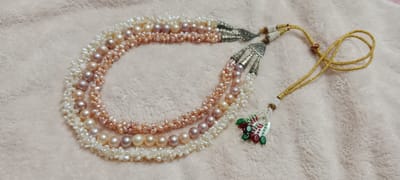 Exclusive South asian sea pearl Necklace