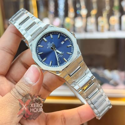 Edifice Master Grade || Japan Movement | Chain Style | Full Blue