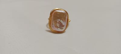 Mother pearl Finger Ring