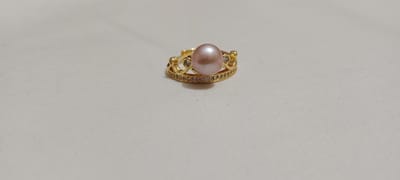 Pearl Adjustable Finger Ring
