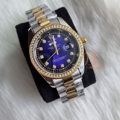 Rolex Day Date || Dual Tone || Stone Blue || AA+ Grade