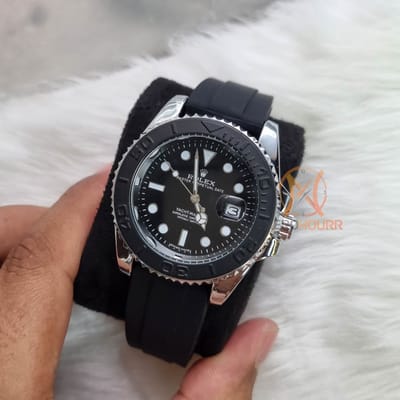 Rolex_Yatch_Master_Black_Dial_AA_Grade