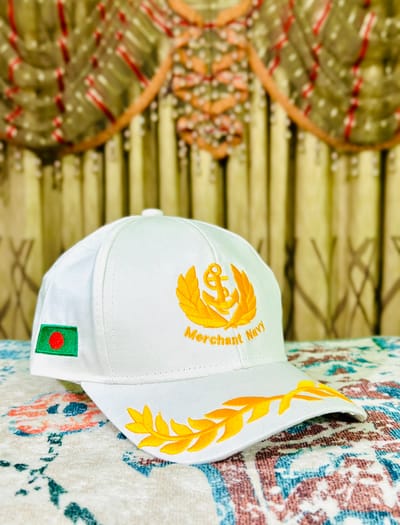 Merchant Navy White Cap
