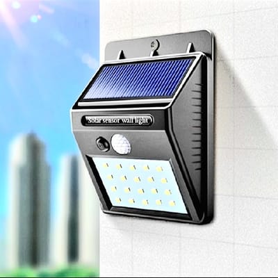 সোলার পাওয়ার মোশন সেন্সর ওয়াটারপ্রুফ ওয়াল লাইট